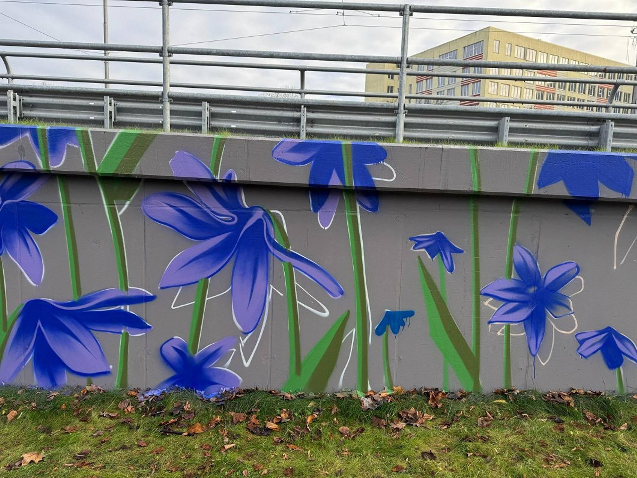 Dainis Rudens&mdash;Mural of Brasa bridge