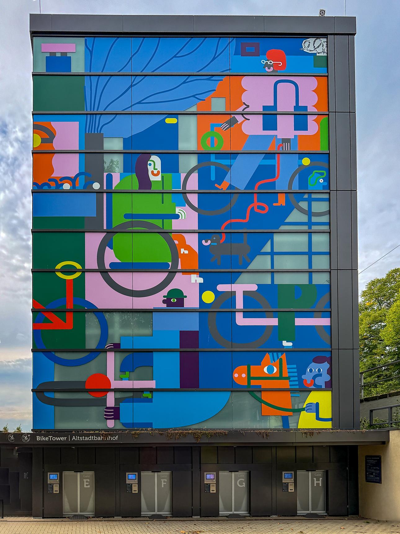 Inga Krause—Bike-Tower