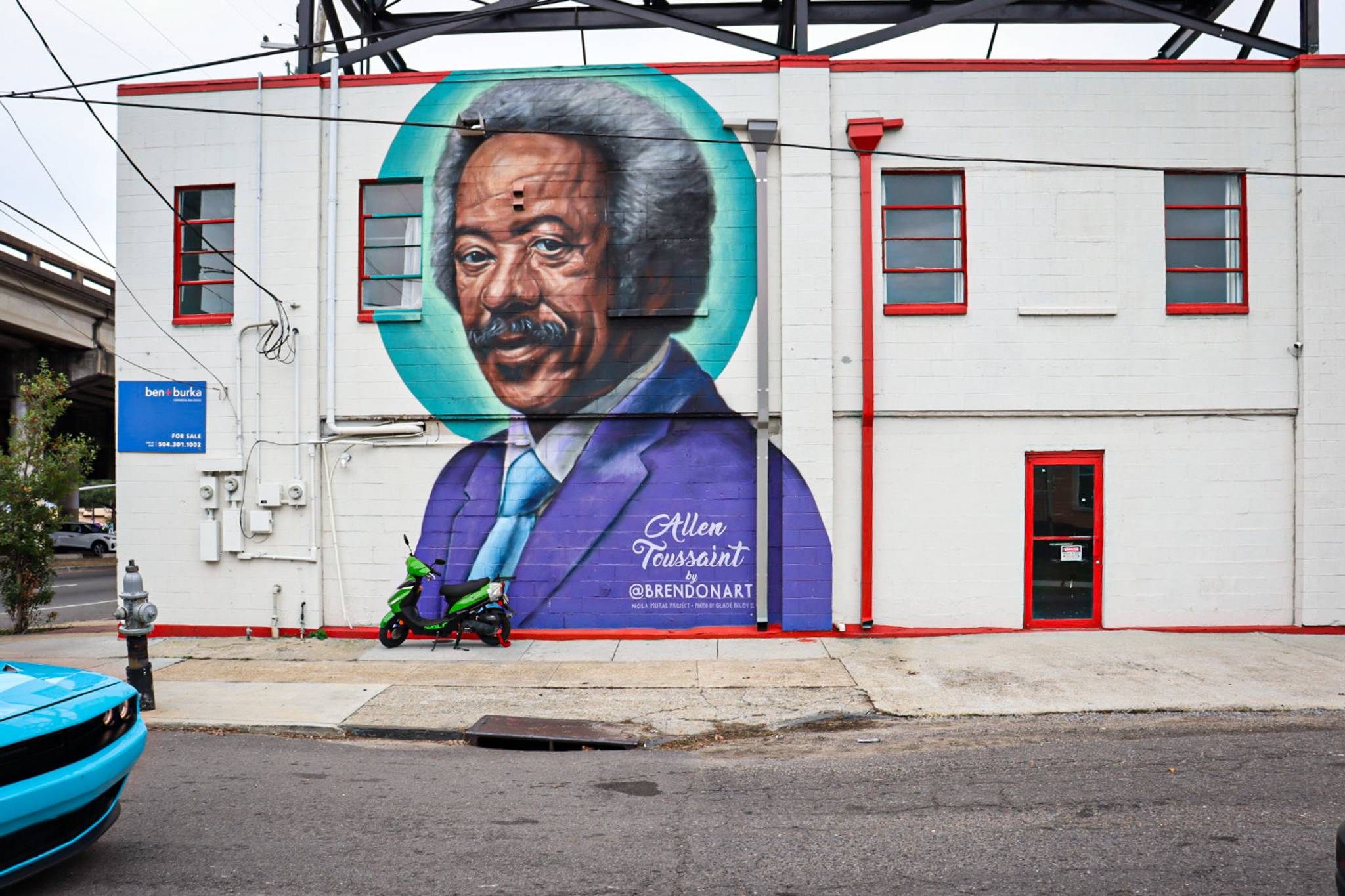 Brendon Palmer-Angell&mdash;Allen Toussant Mural 