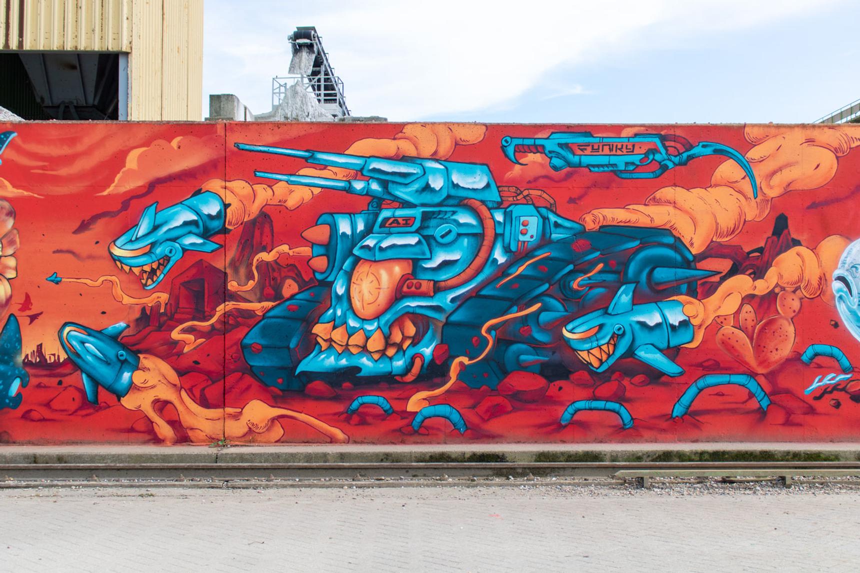 Simian Switch, Sowet, Don Slizerone, Zark, Krimsone, A Squid Called Sebastian, YPSILON, nascaone, nasca, Le Funky, Wesr, Fumomiles, Yeko, Sander Dolstra, DuelOne, 10us, Ard Doko, mediah, Bugster One, Anouk Brand, Giancarlo Ayasta Bernabe, Christian Sassa, Mr.X, Sicovecas—Aan Hoger Wal Festival 2026