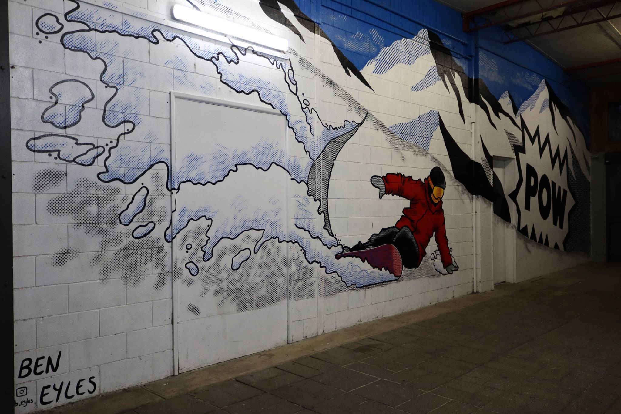 Ben Eyles&mdash;POW Mural