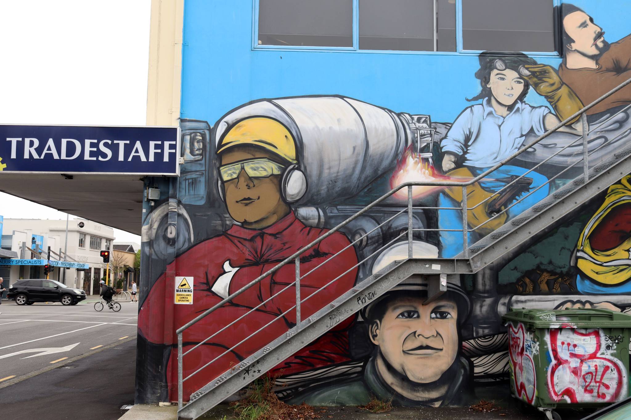 Wongi 'Freak' Wilson&mdash;Tradestaff Mural