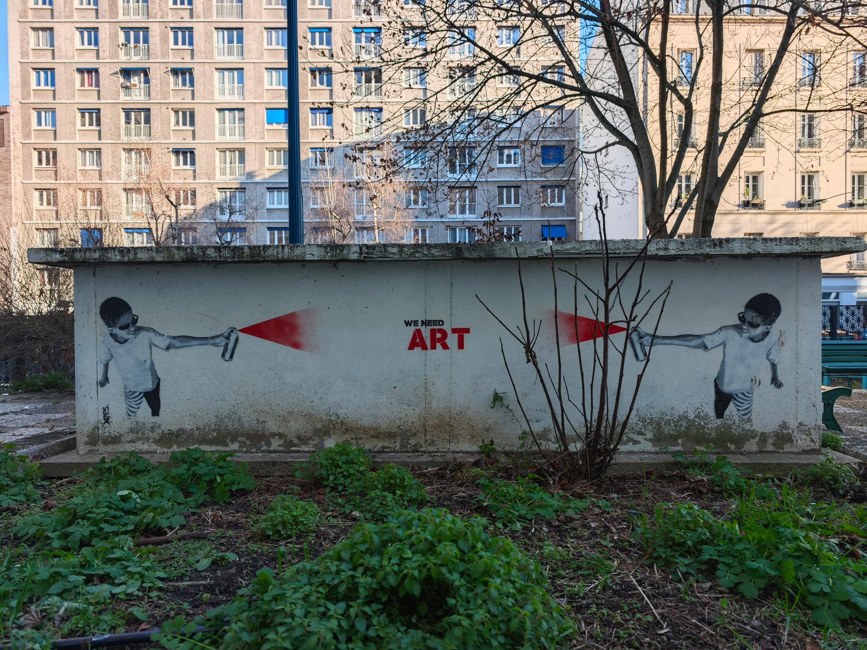 Spray Yarps—We Need Art