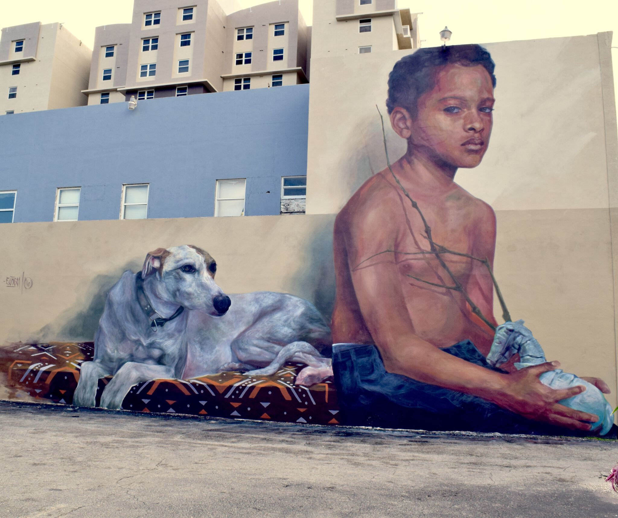 Elio Mercado, EVOCA 1&mdash;A Boy & His Dog