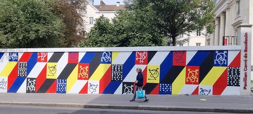 Le Mur du Pavillon Carré de Baudoin 