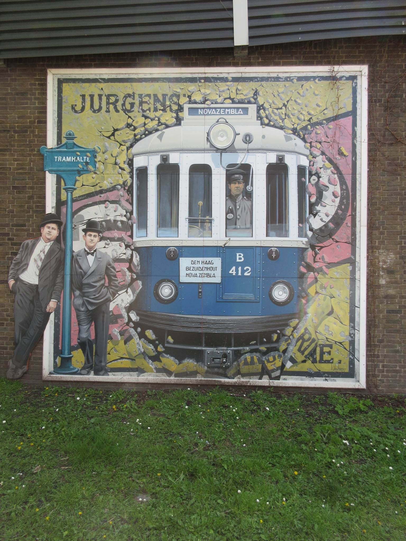 Unknown - Den Haag&mdash;Blauwe tram (Blue tram)