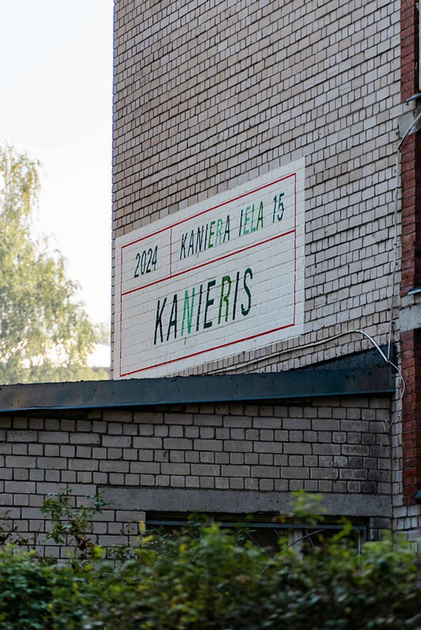 Laura Aizporiete, Artūrs Arnis&mdash;Mural for the youth center "Kaņieris"