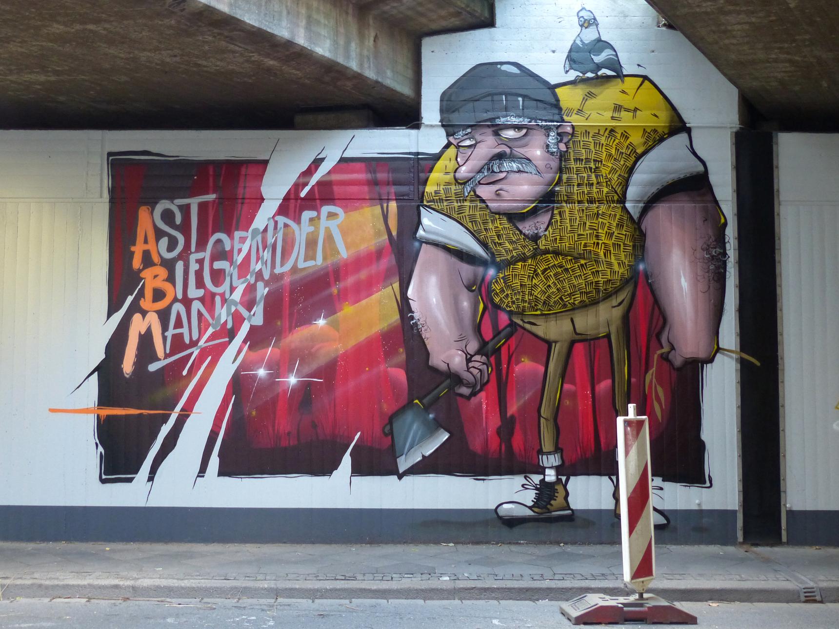 —Railway underpass at Riemker Straße