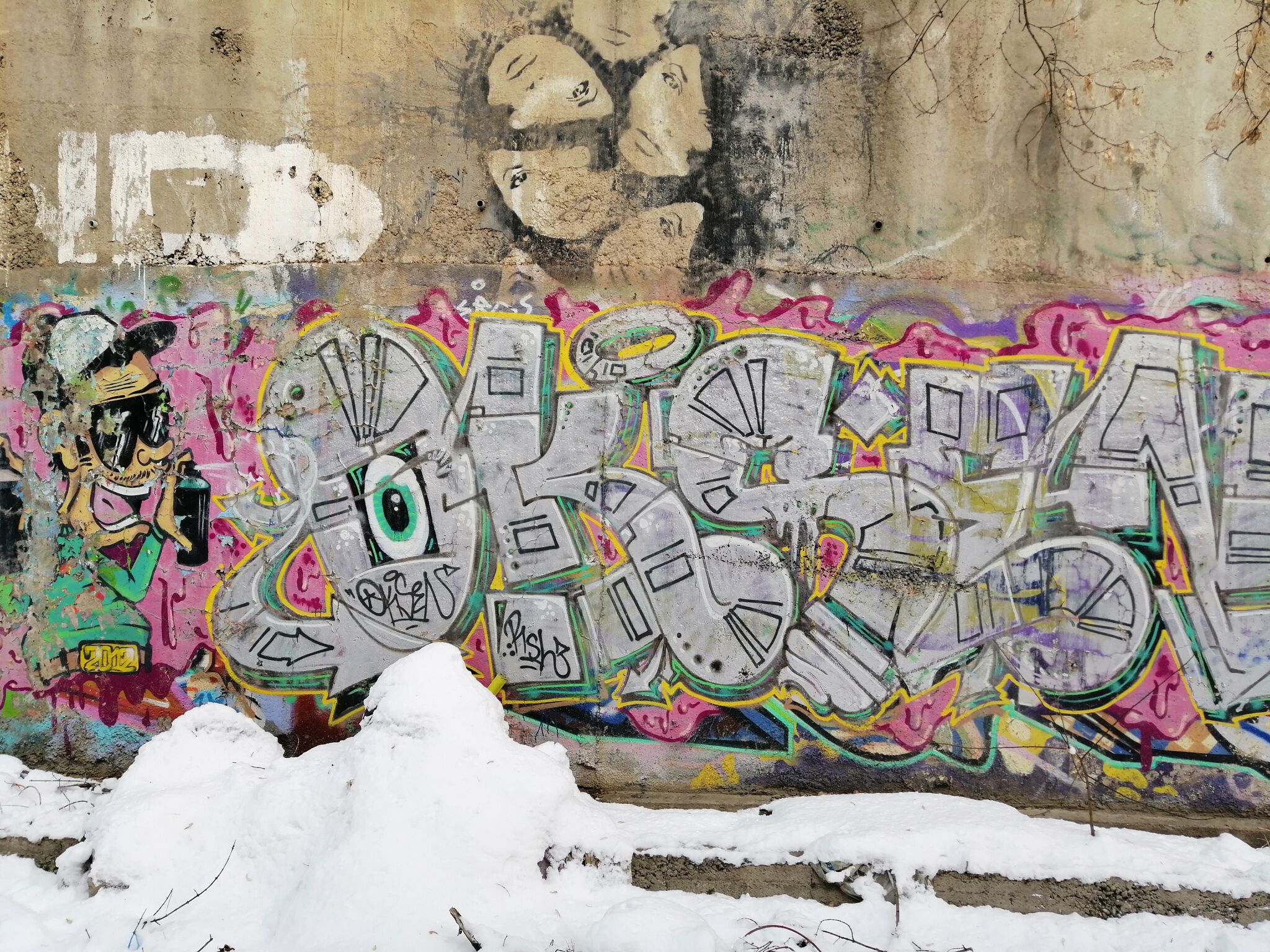 Senok, Nice, Abis, Taci, Blinky, Datok, Seer, Canos, Zeke, Cage, emsi, Boem, Mser, Tisko, Recis, Oksen, Bare, Kero, SERM, Ramos, Myst&mdash;Graffiti History Museum | Bucharest