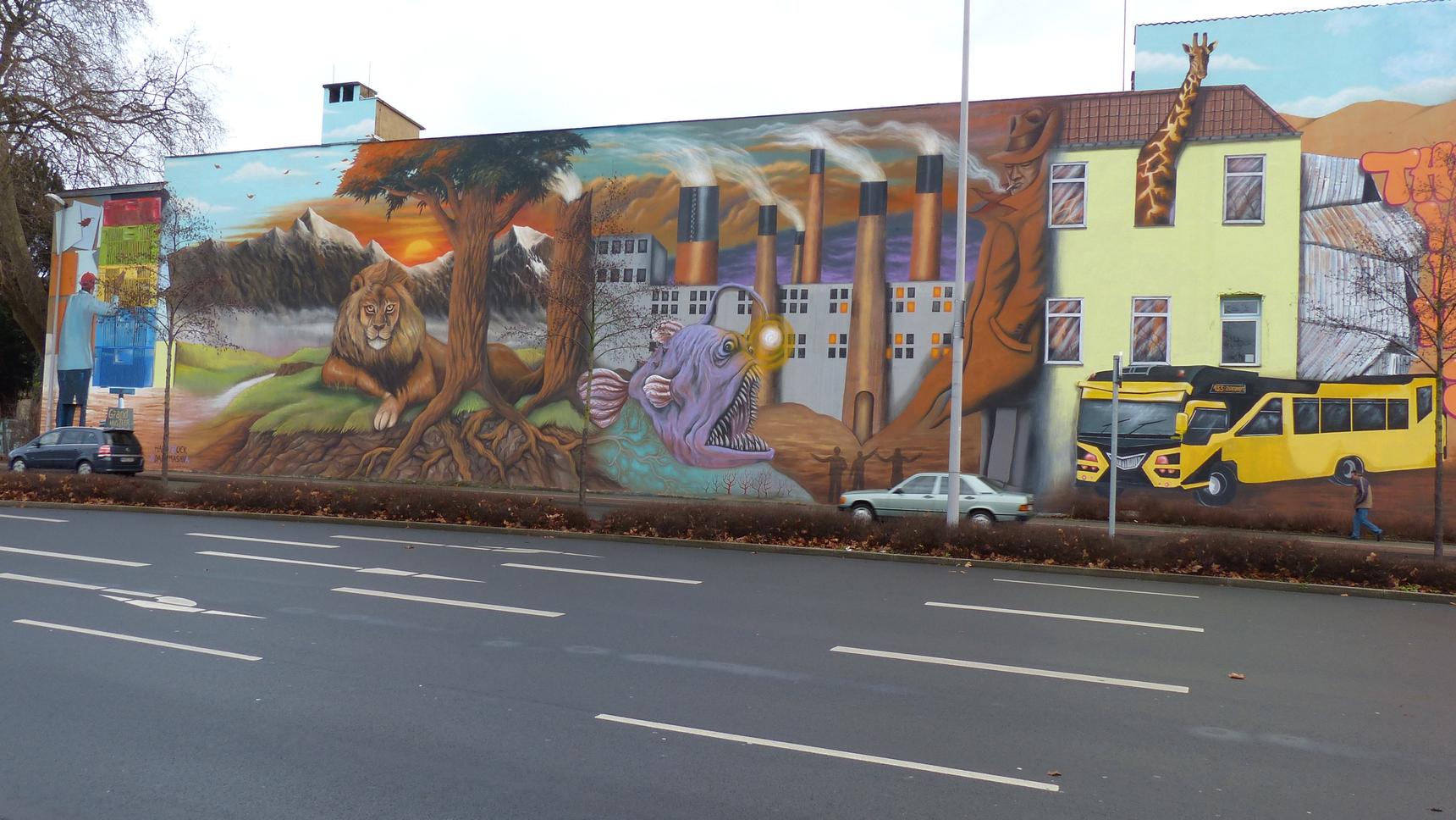 Hardy Bock, Adam Masava Onyango—Weltbaustelle Mülheim / Ruhr