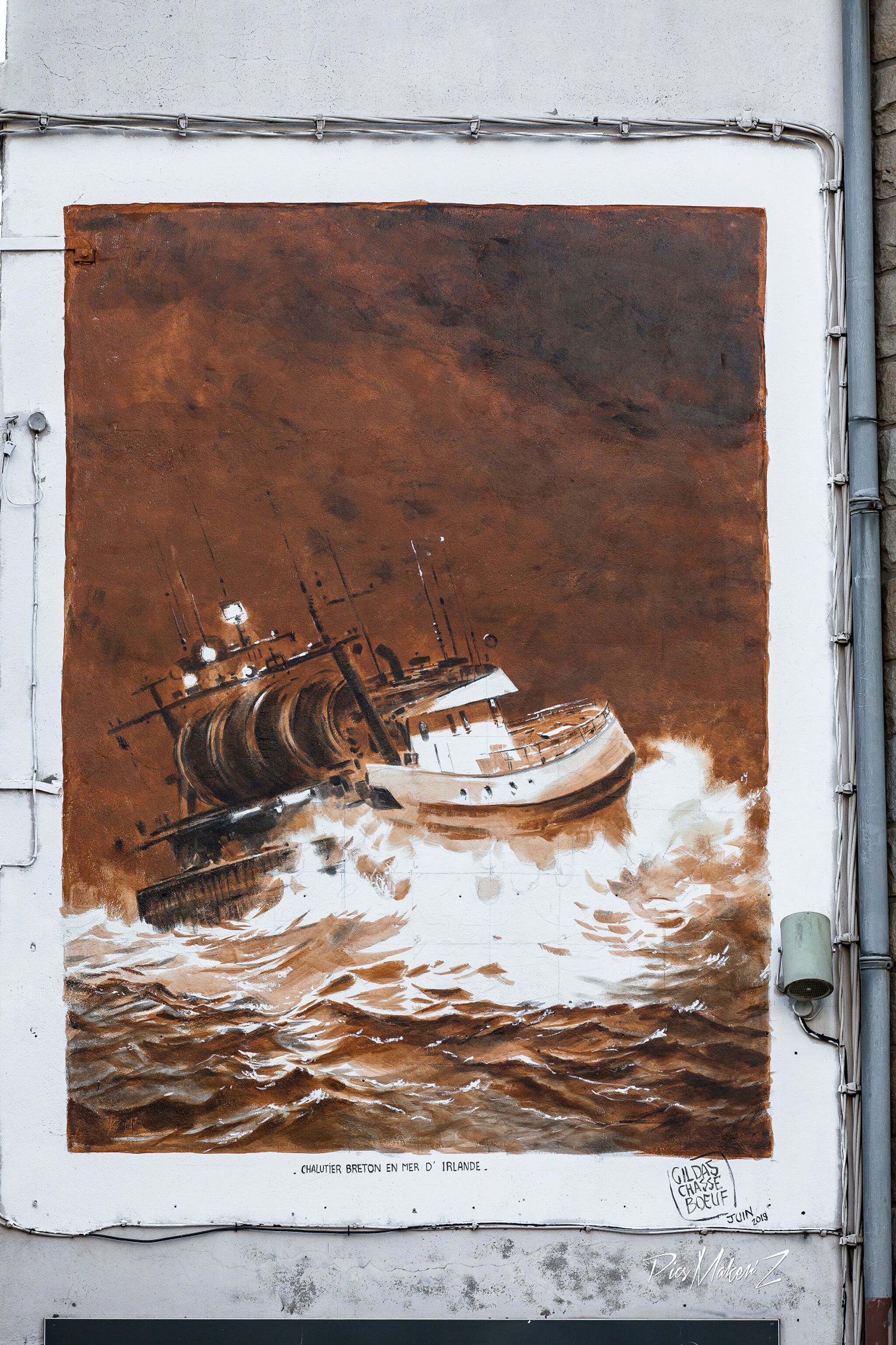 Gilads Chasseboeuf&mdash;A trawler in the Irish Sea