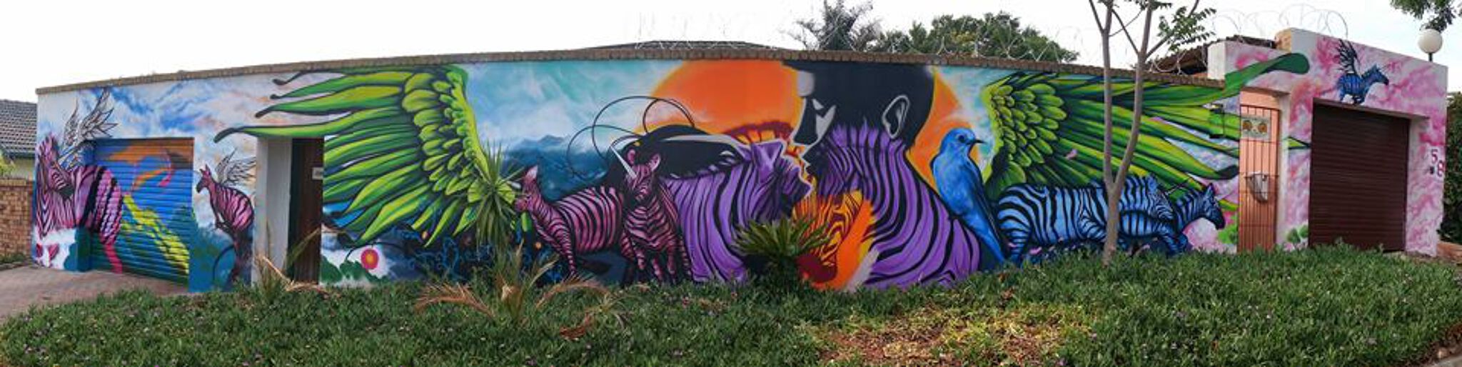 Prefix66&mdash;Zebras - Westdene Graffiti Project