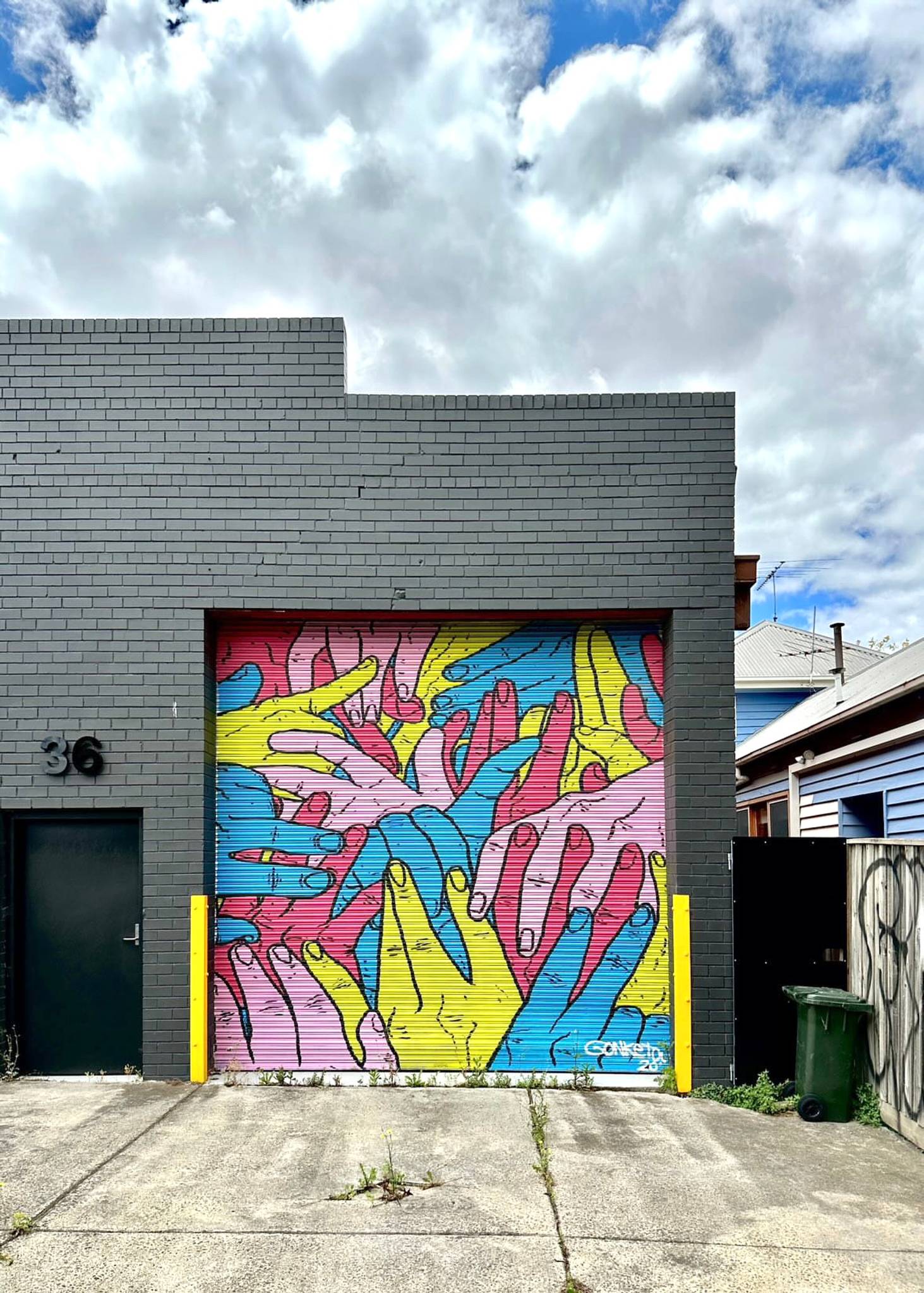 Gonketa&mdash;Mural for Deaf Warehouse 