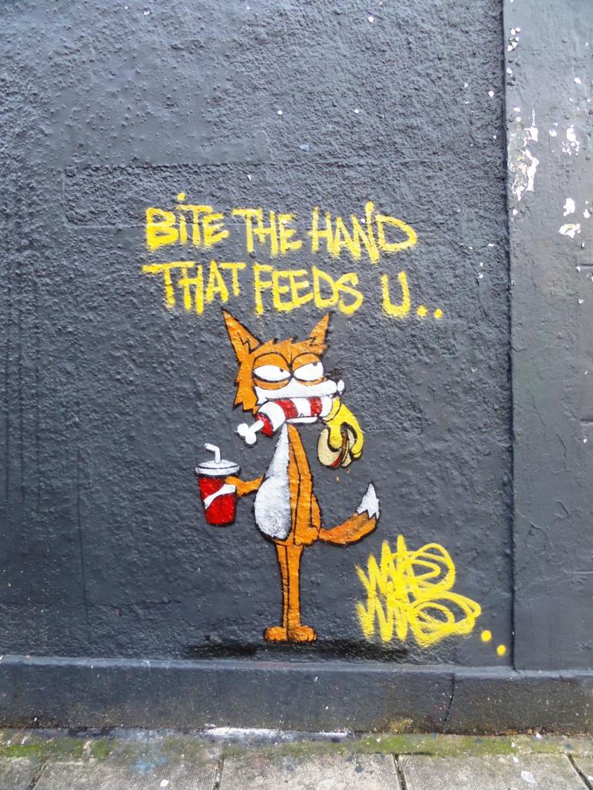 Mau Mau&mdash;Bite the hand that feeds U