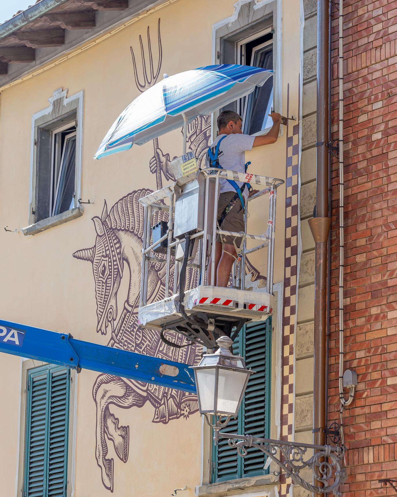 Ufo Cinque—Istoria del cavaliere