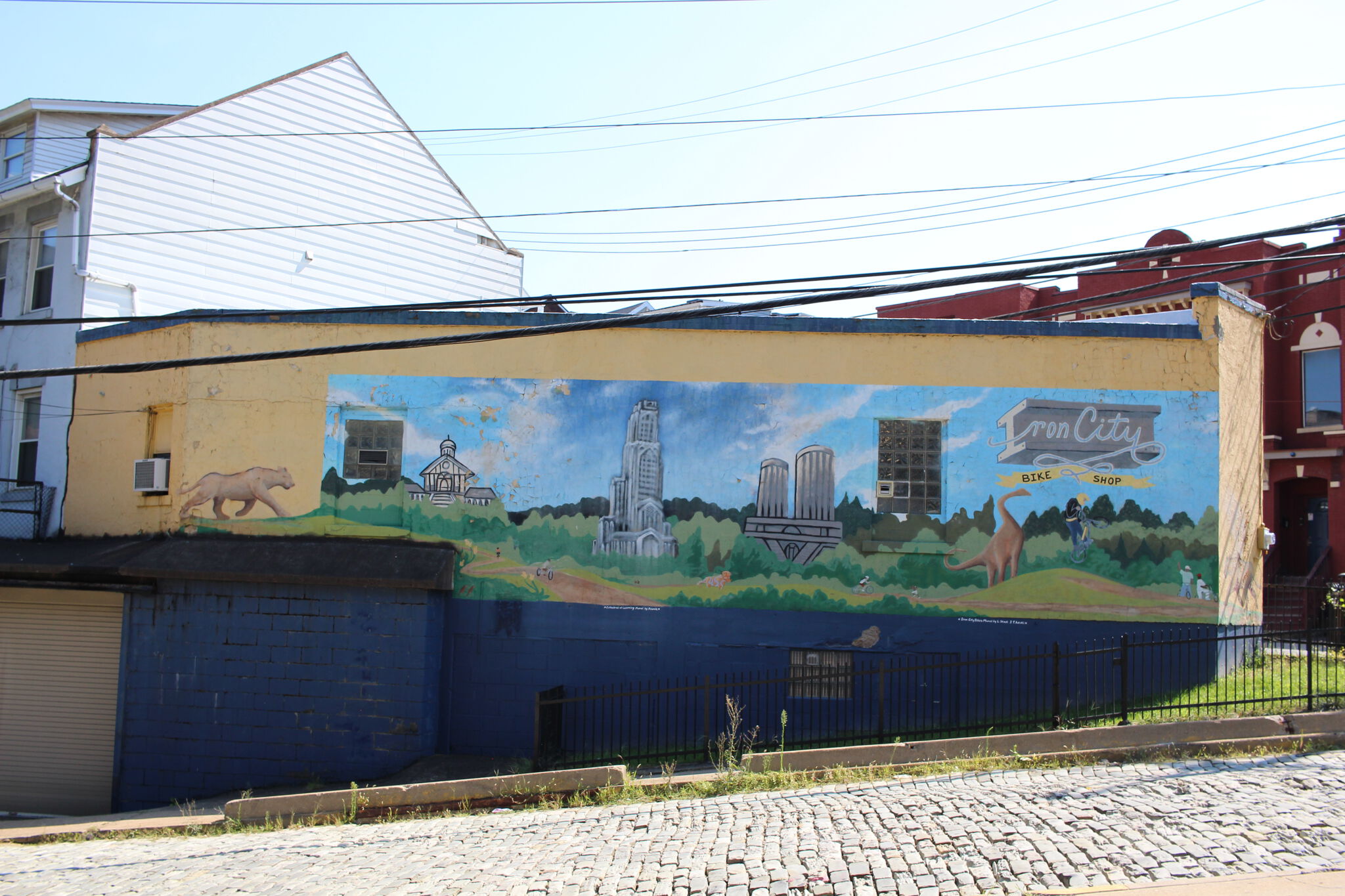 Atomic, T. Adoki, Lucas Stock&mdash;Iron City Bike Shop Mural