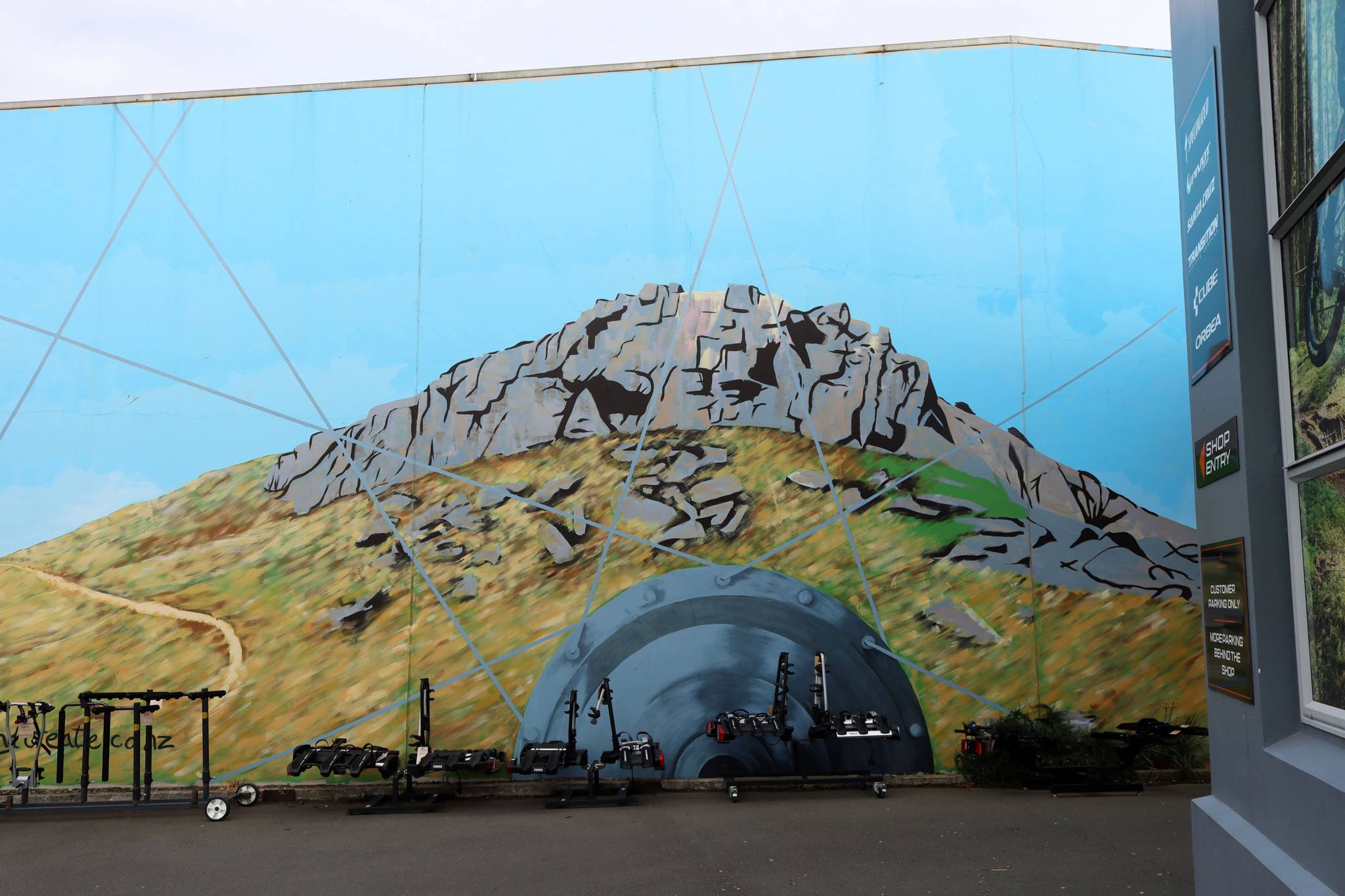 Bridget Allen&mdash;Cycleways Mural