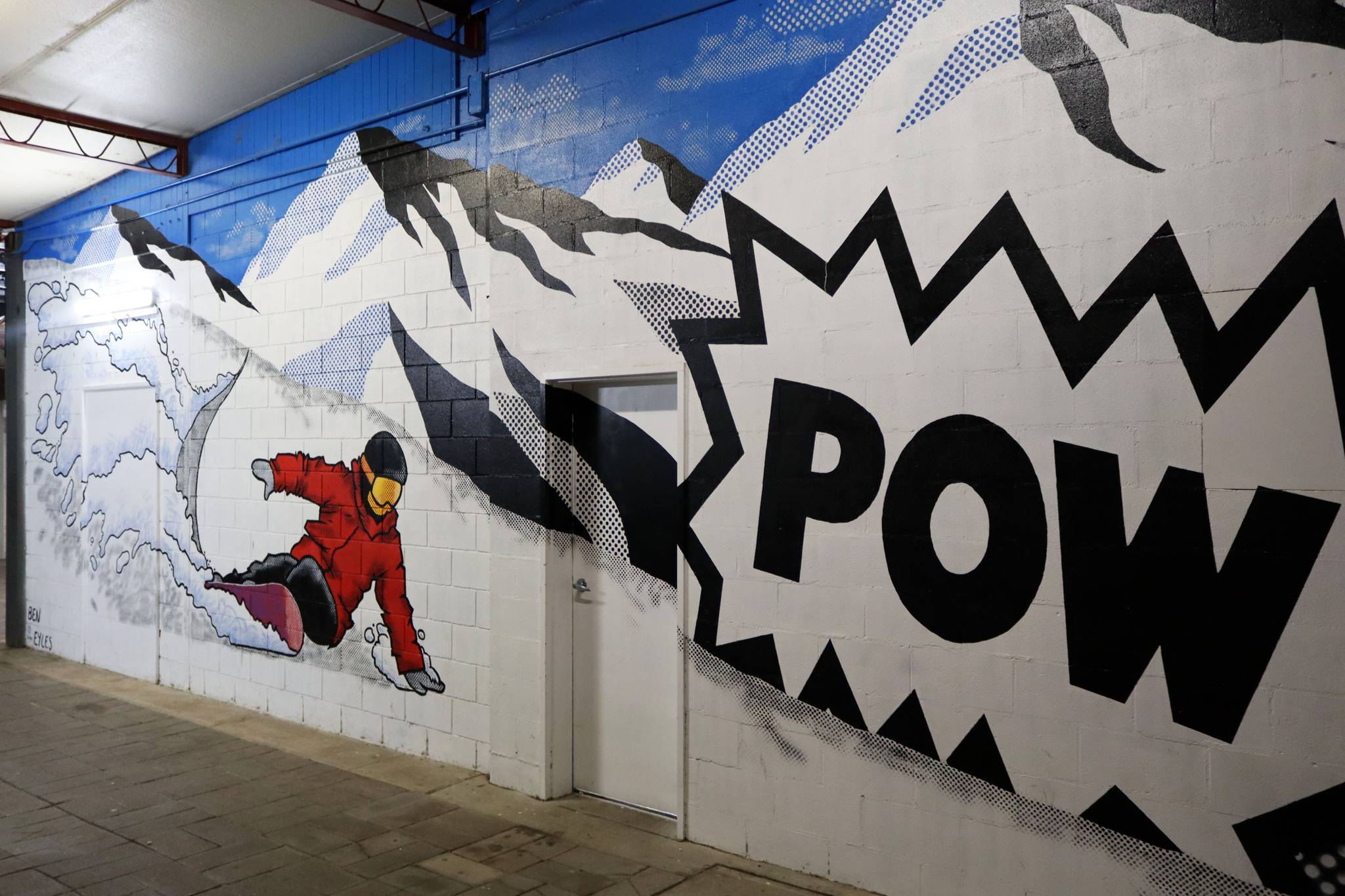 Ben Eyles&mdash;POW Mural