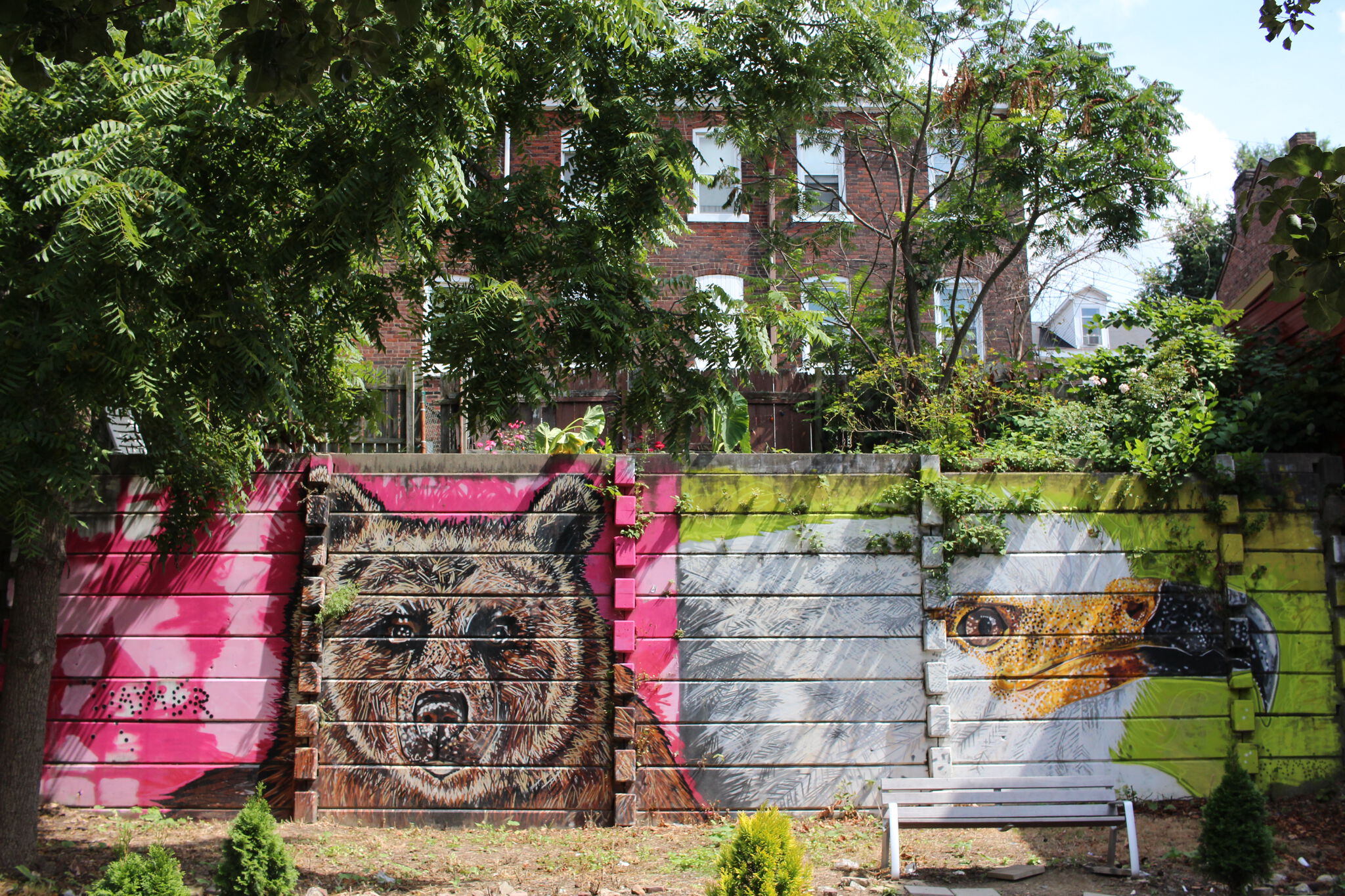 Jeremy Raymer&mdash;Bear and Eagle Park Mural