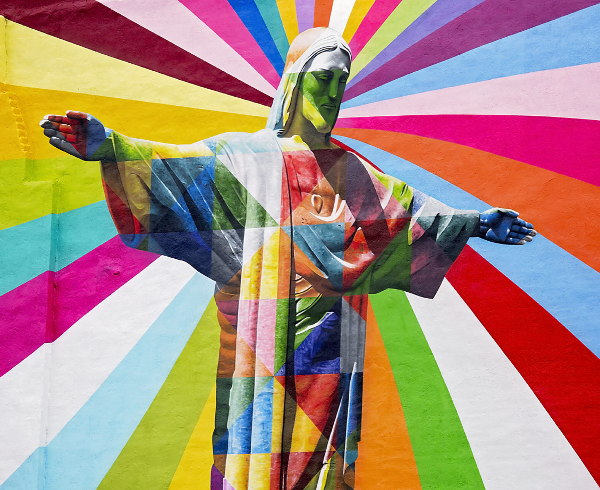 Eduardo Kobra&mdash;Christ the Redeemer