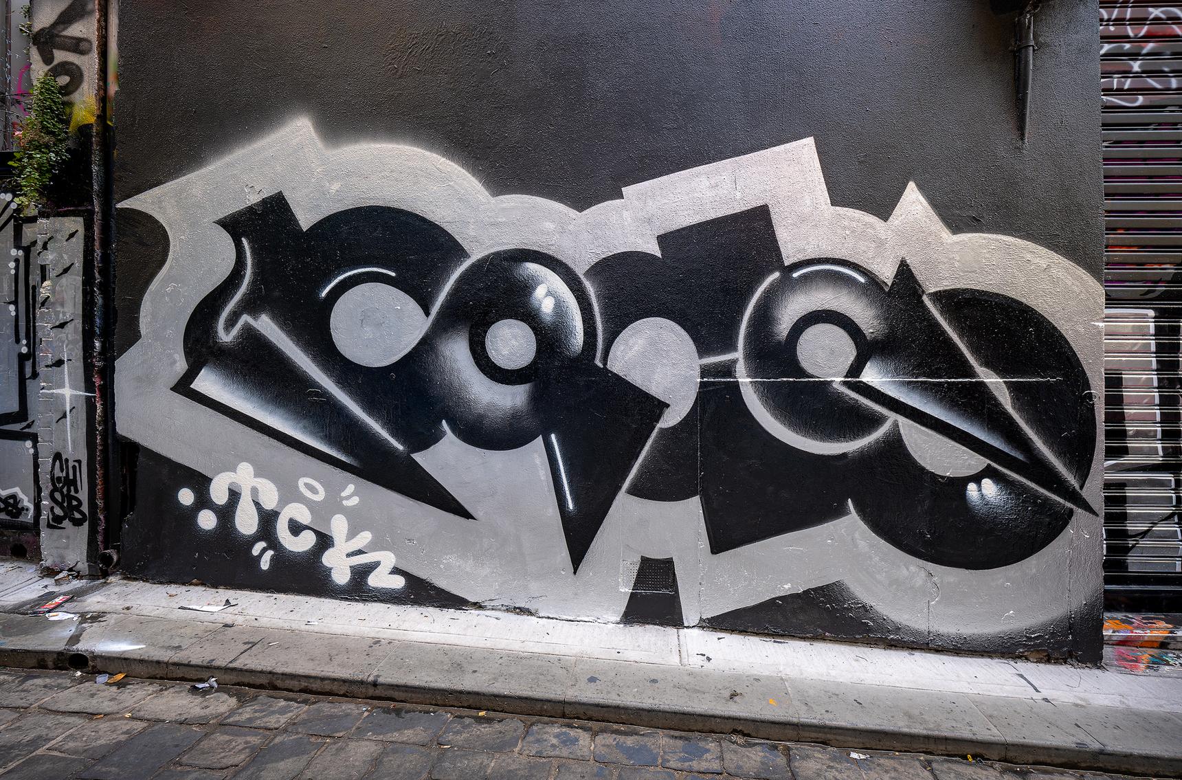 Baxter—Silver and Black