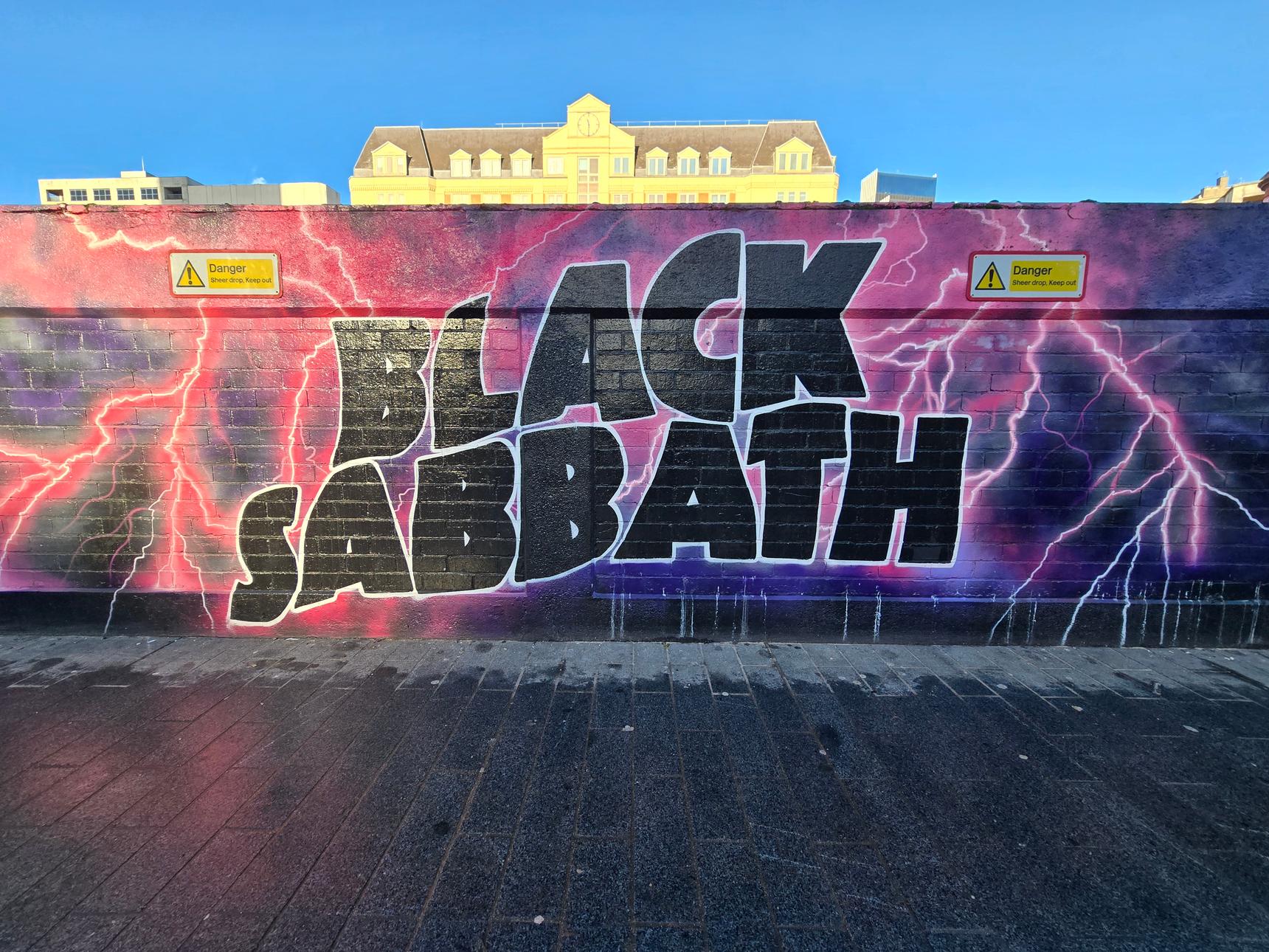 Mr. Murals—Black Sabbath Mural