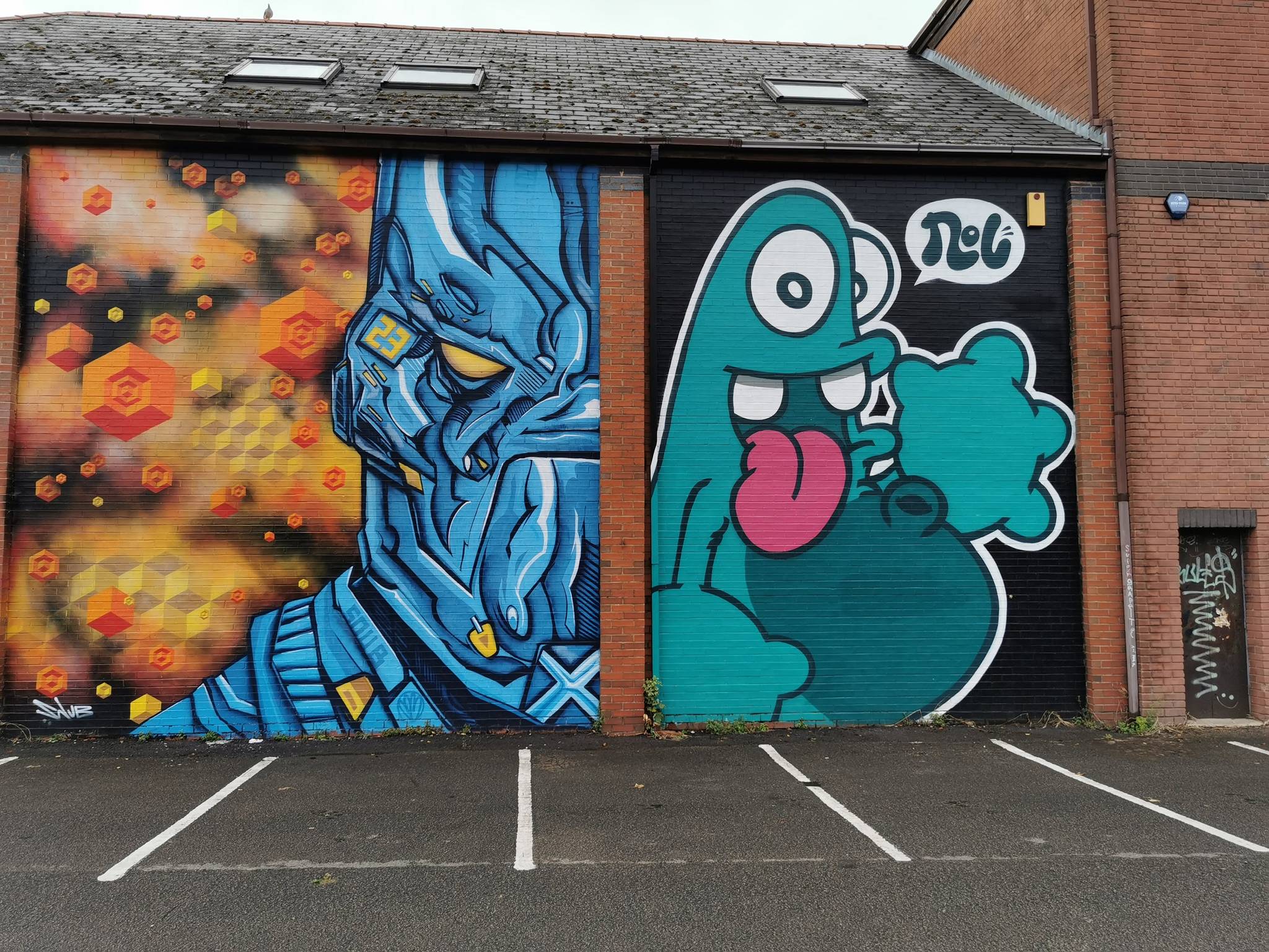 Nol, Snub23&mdash;Cheltenham Murals