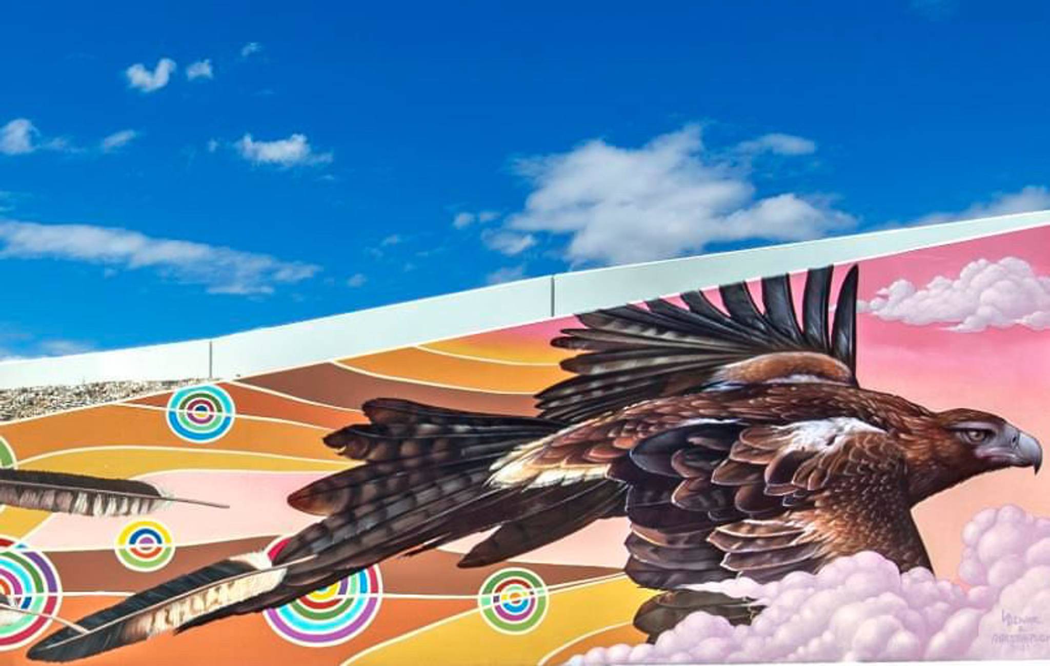 Hayden Dewar, Ashleigh Pugh&mdash;The Mordialloc Freeway Underpass Mural Project 