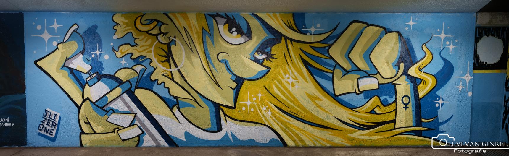 Zmaja, Marloes De Kiewit, Laxmi Manuela, Simian Switch, VAAF, Toscanabanana, Sokaris, Anouk Brand, Lucile Van Laecken, Rutger Termohlen, Sowet, Zark, Studio mutoni, Sasko, Kseniia Nel—Bospoorttunnel 'Wij eisen de nacht op'
