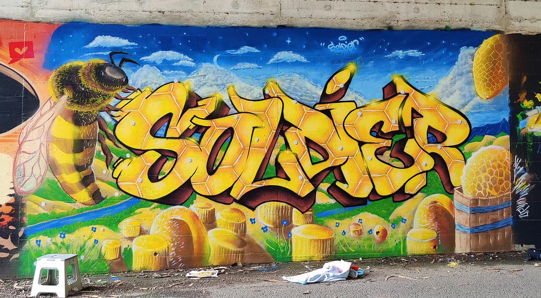 Soldier, Graffiti Arts—Soldier Atelier