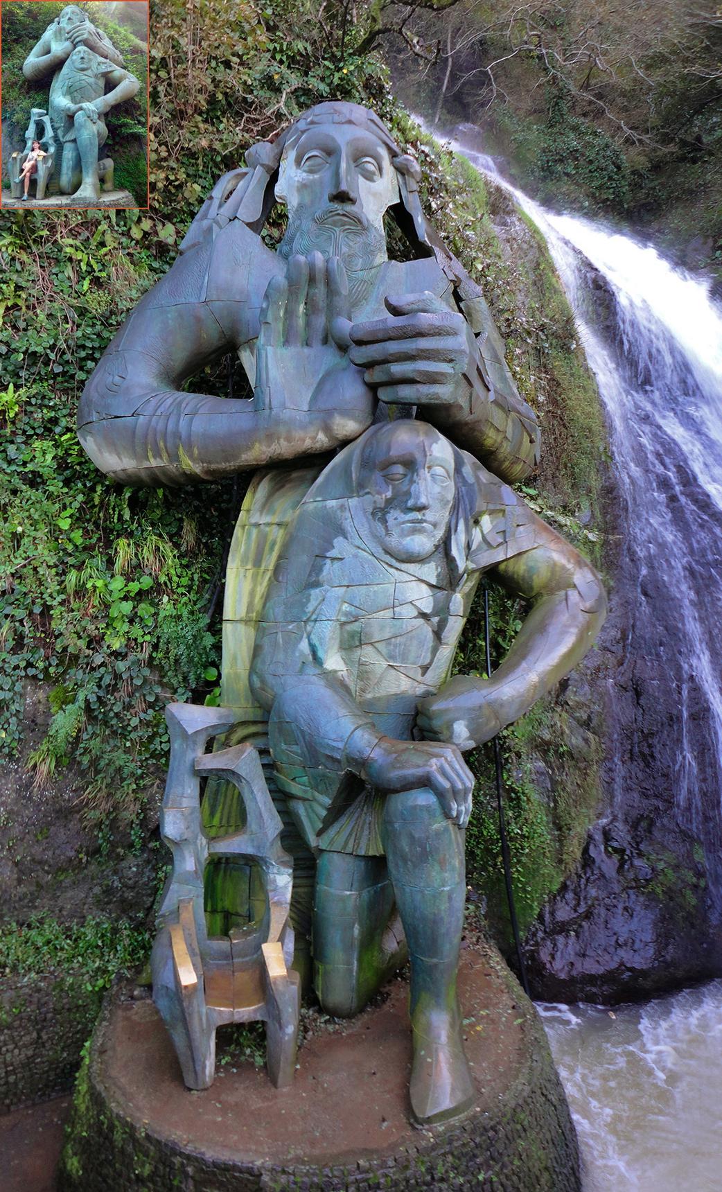 Unknown - Batumi—Sculpture of Saint Andrew the First-Called