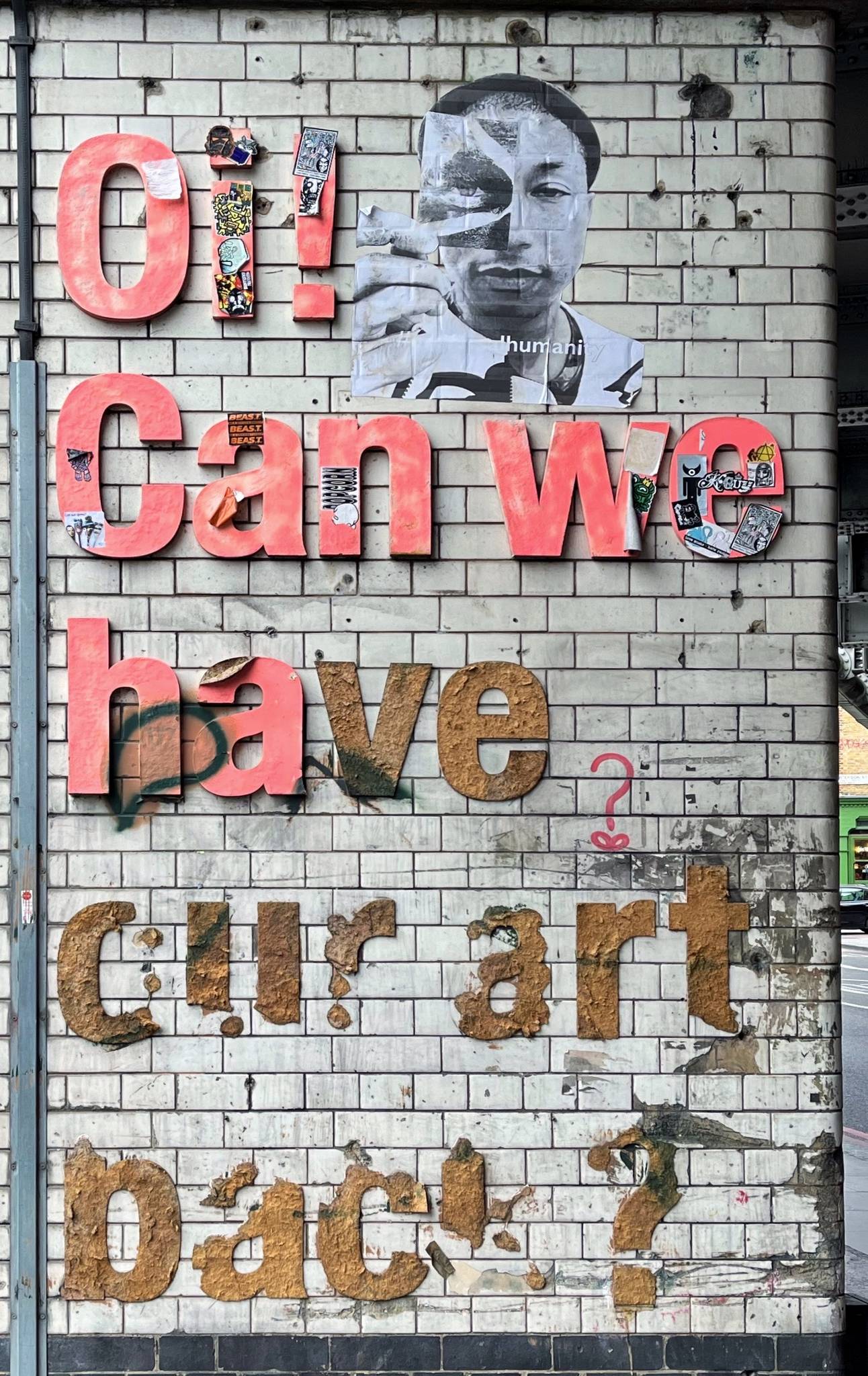 Dave Buonaguidi, Real Hackney Dave&mdash;Oi! Can we have our art back?