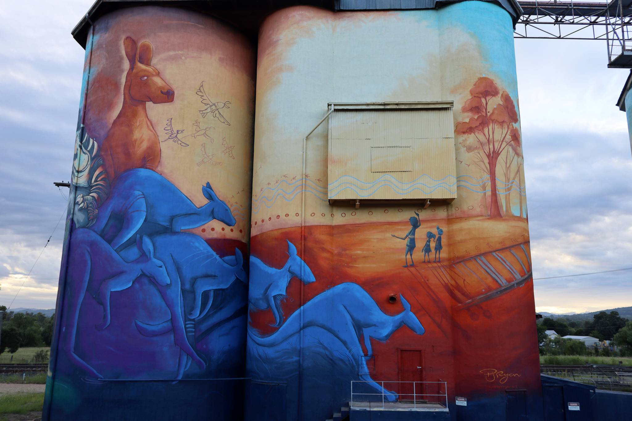 Peter Ryan&mdash;Quirindi Silo Art