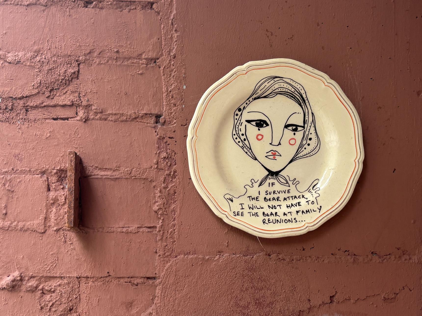 Dish—Man or Bear?