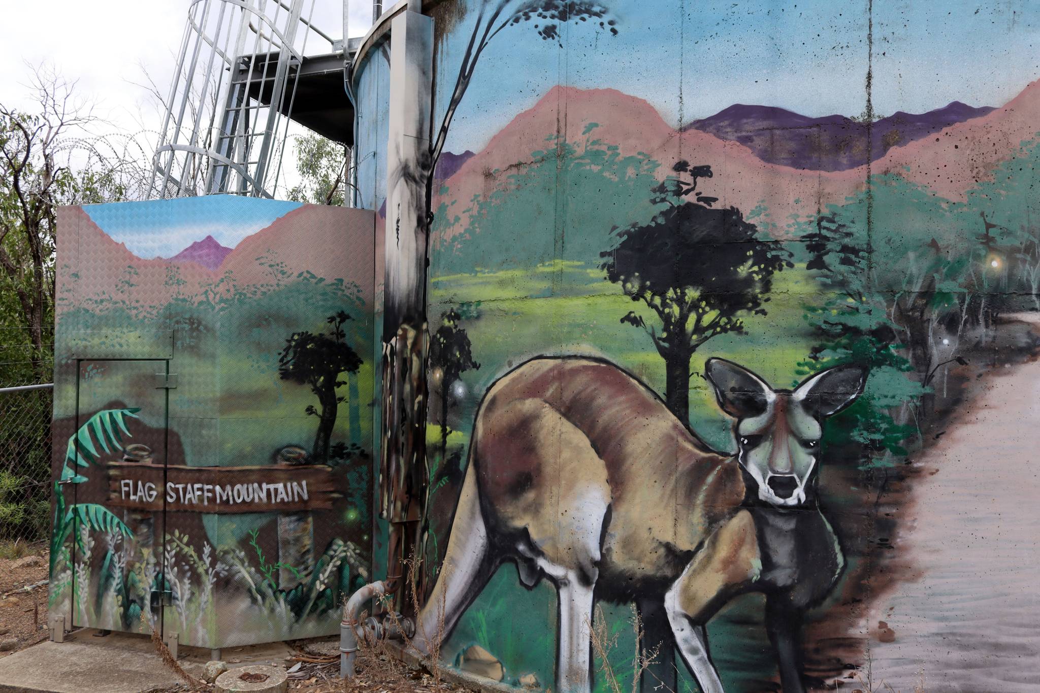 Damon Moroney, James Moulton&mdash;Tamworth Water Tank Art