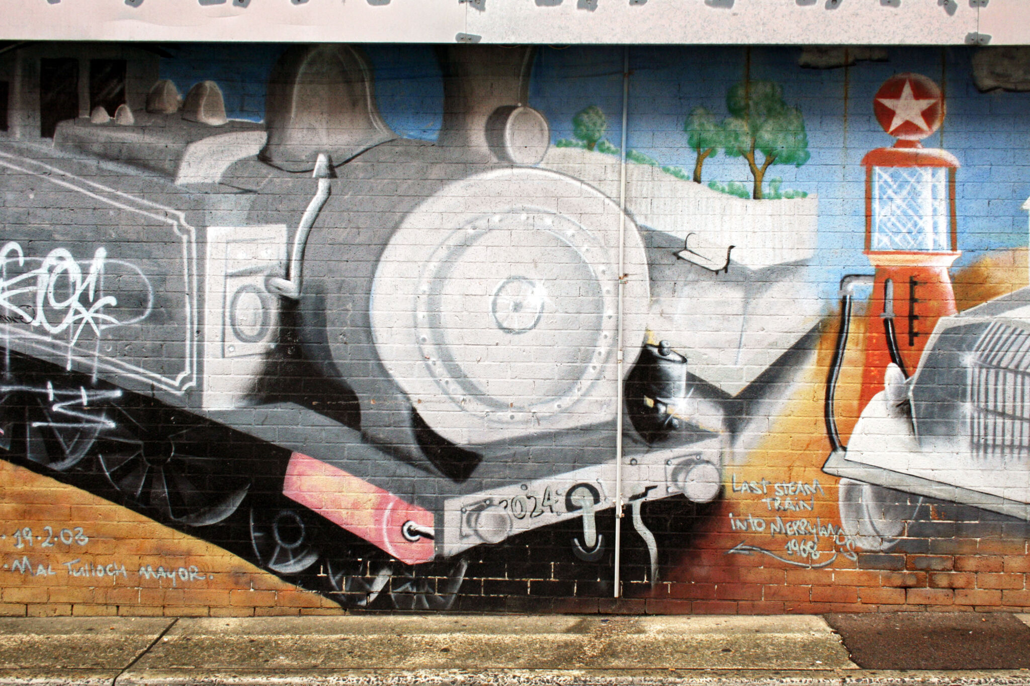 Tony Moston&mdash;Holroyd Historical Mural