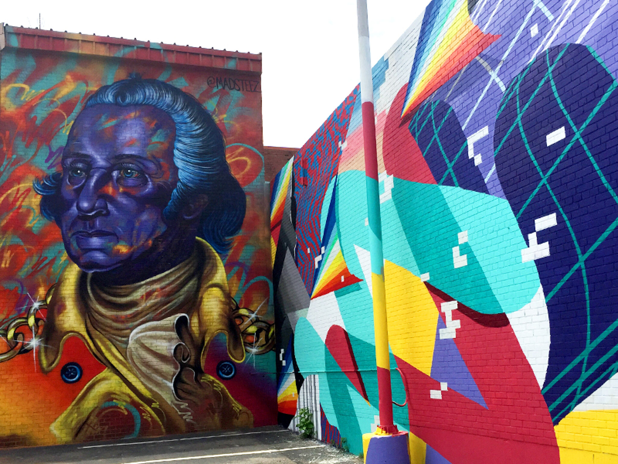 Mark Paul Deren, Madsteez&mdash;George Washington for PowWowDC 2017