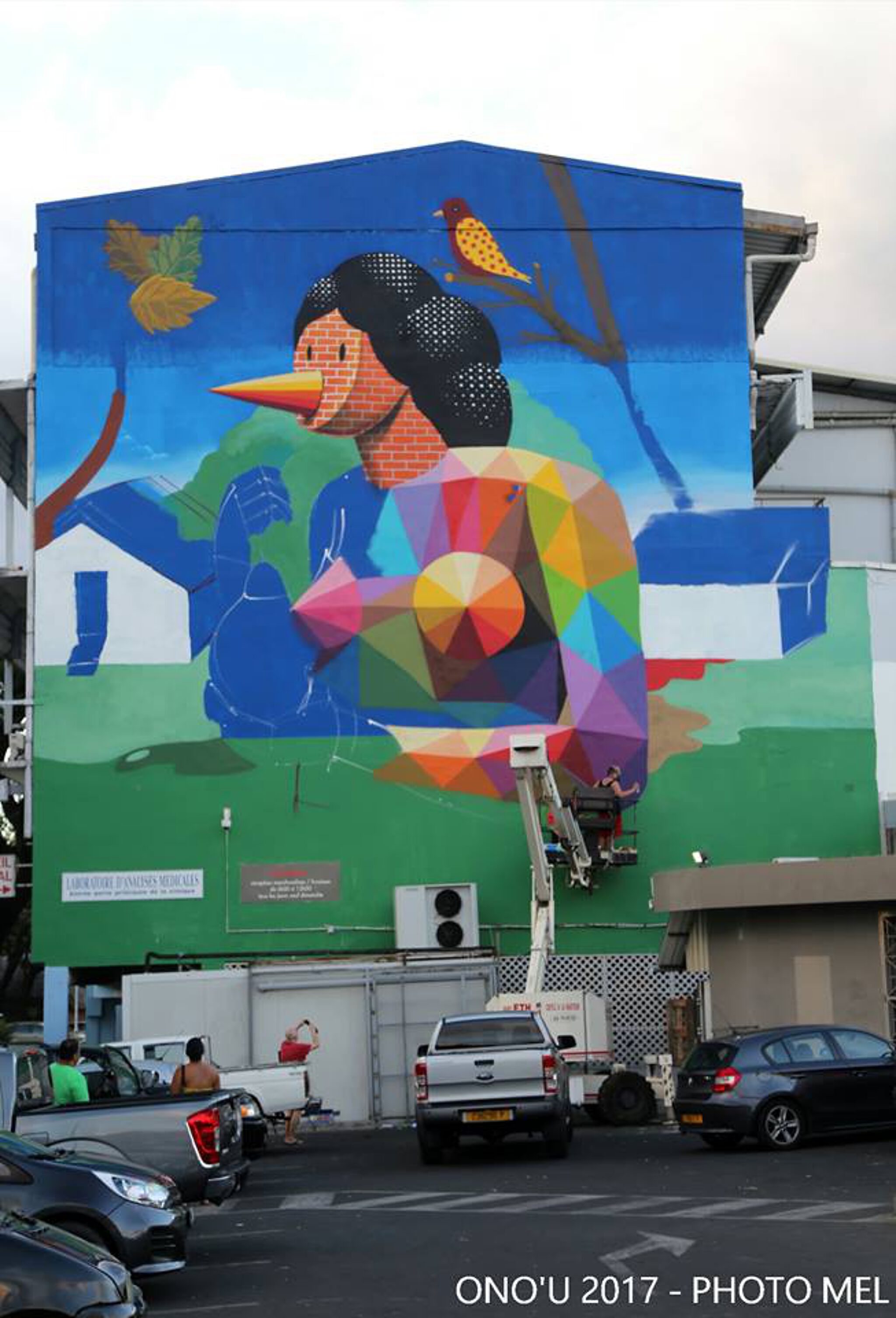 Okuda&mdash;La femme aux fruits