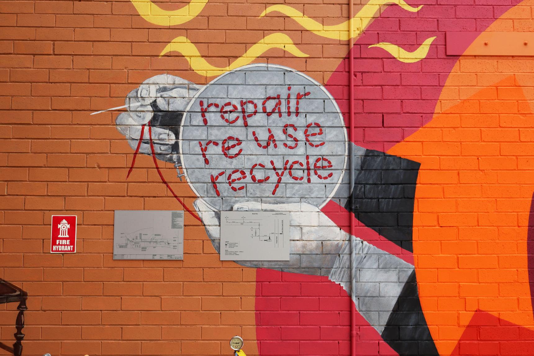 Kelly Wallwork—Repair Reuse Recycle
