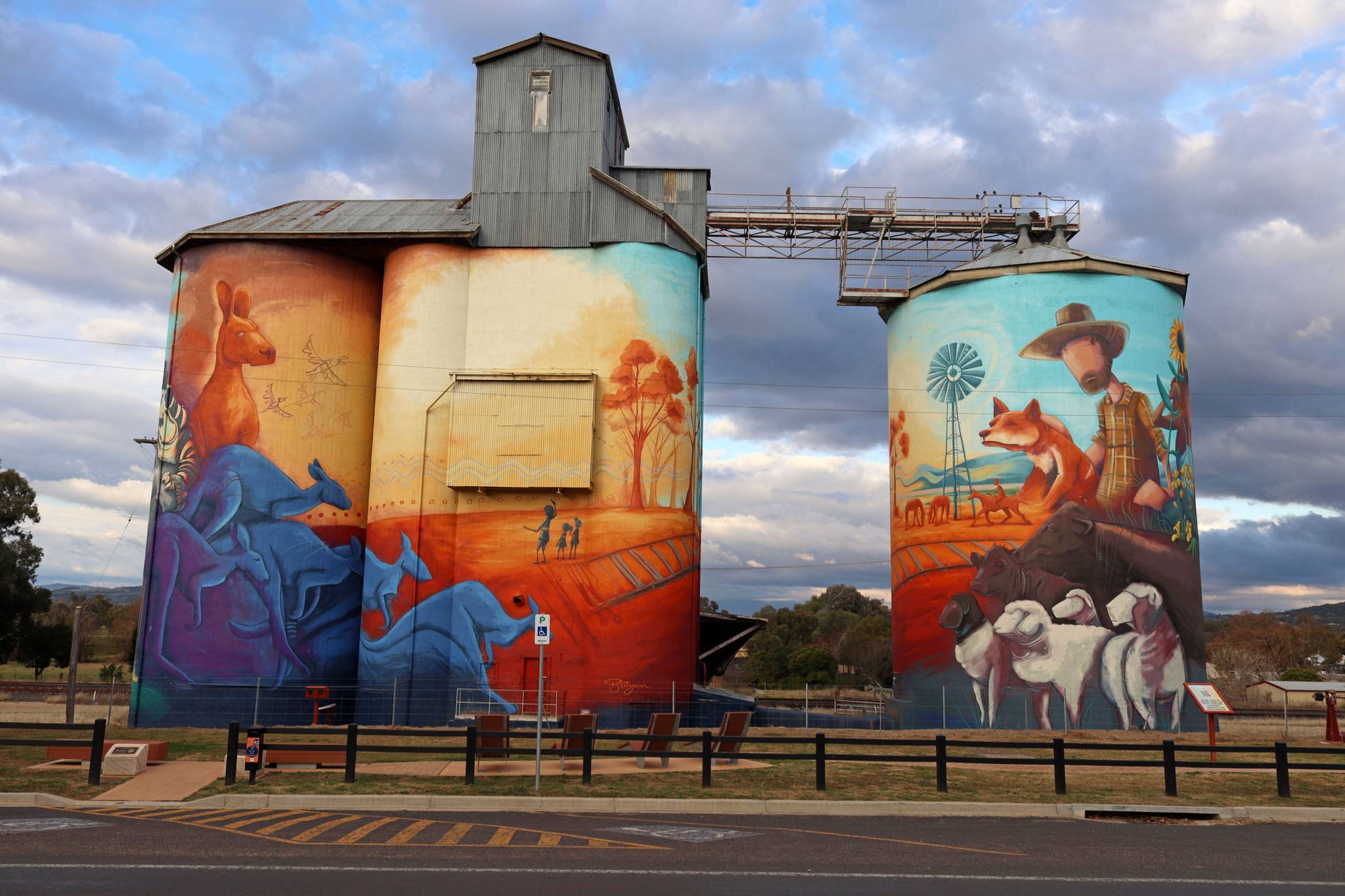 Peter Ryan&mdash;Quirindi Silo Art