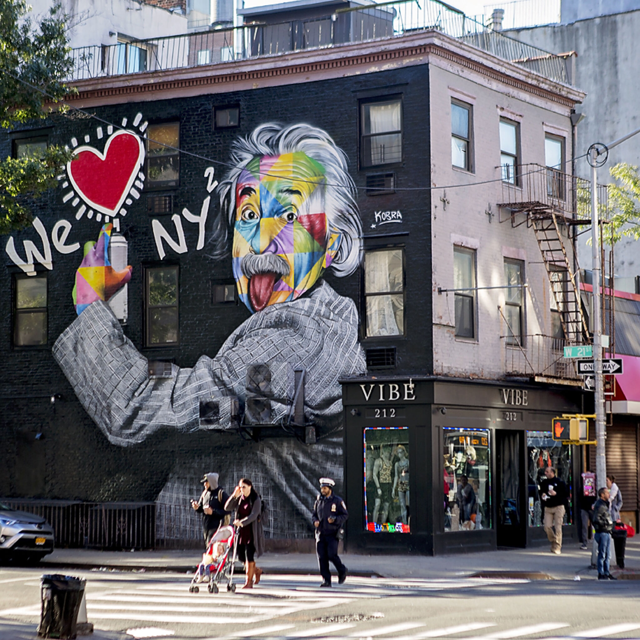 Eduardo Kobra&mdash;We Heart NY2