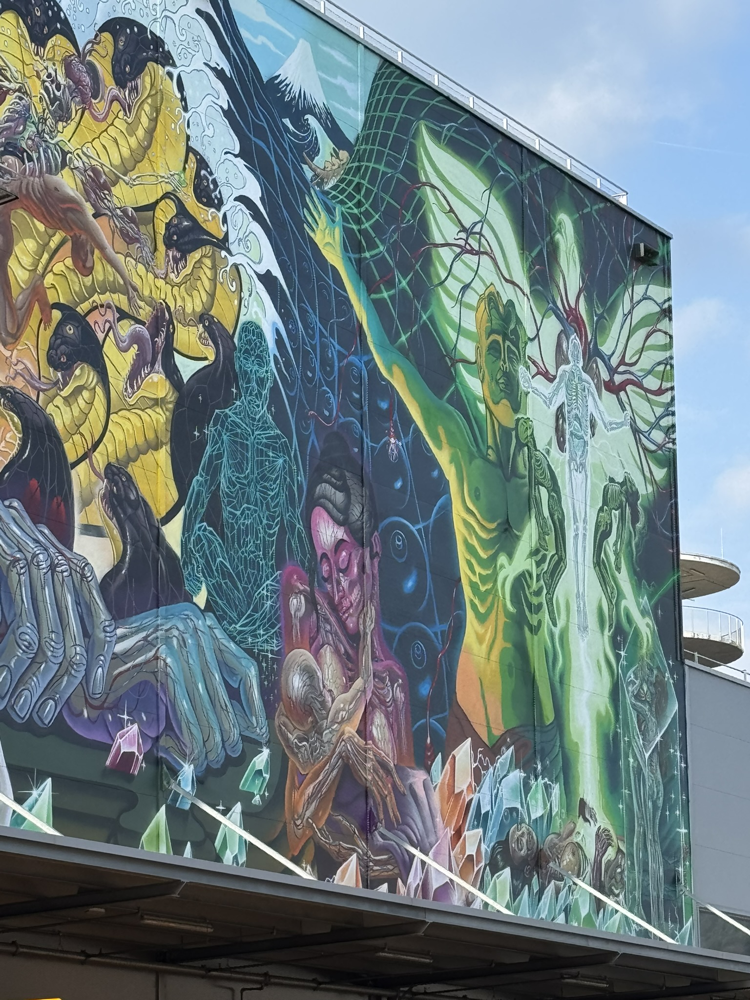 Liberation of the Soul by Nychos - Street Art Cities