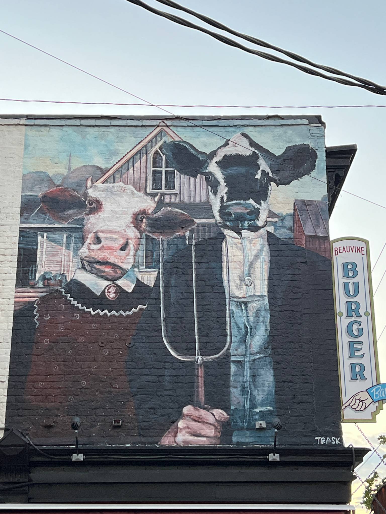 Ed Trask&mdash;American Cow Gothic