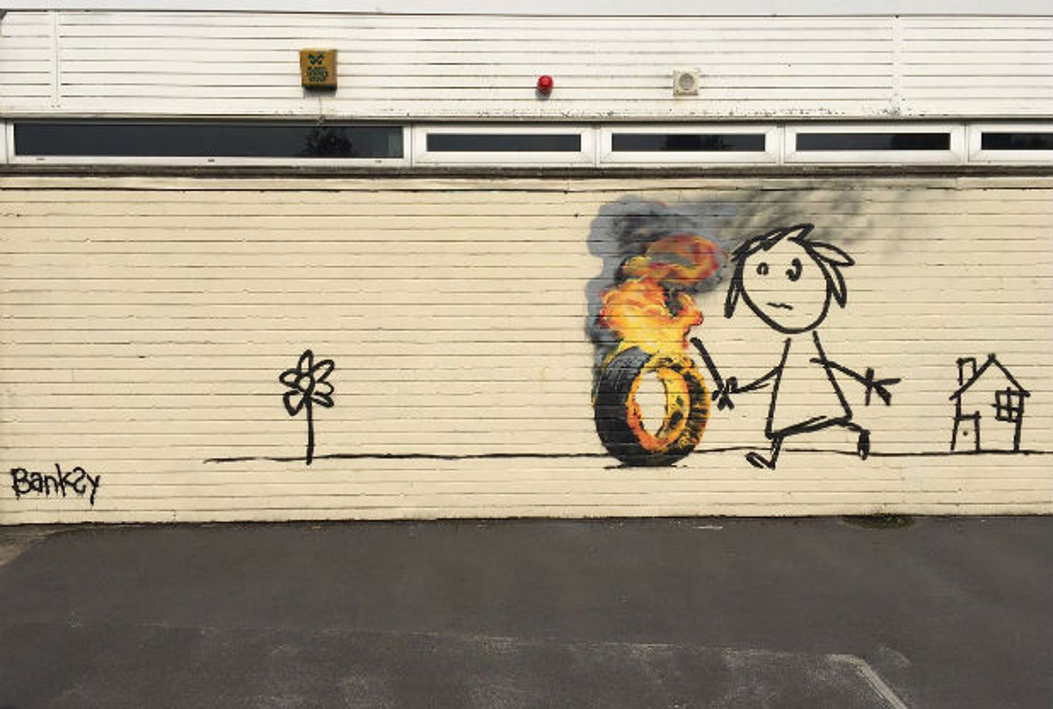 Banksy&mdash;Untitled