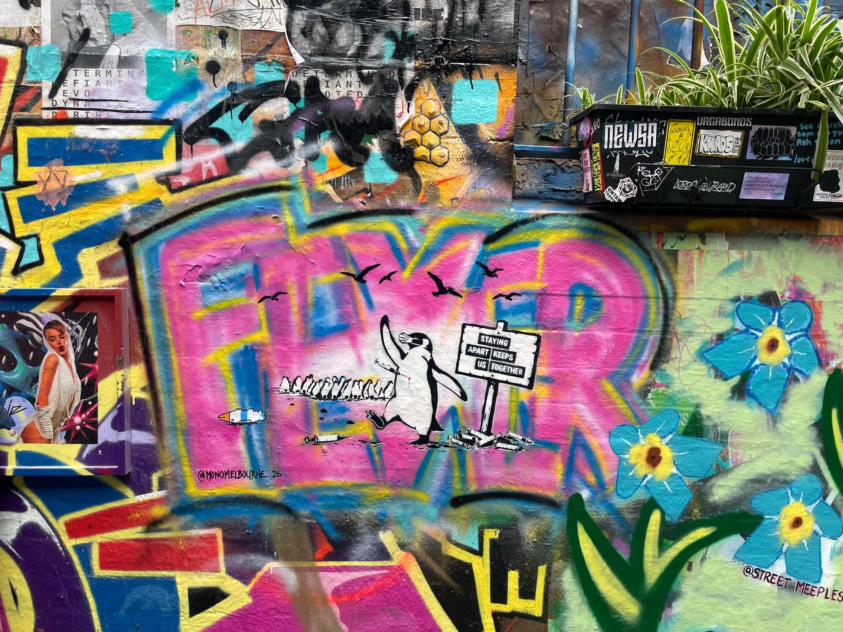 Monochromatic Melbourne—FLOCKDOWN FEVER