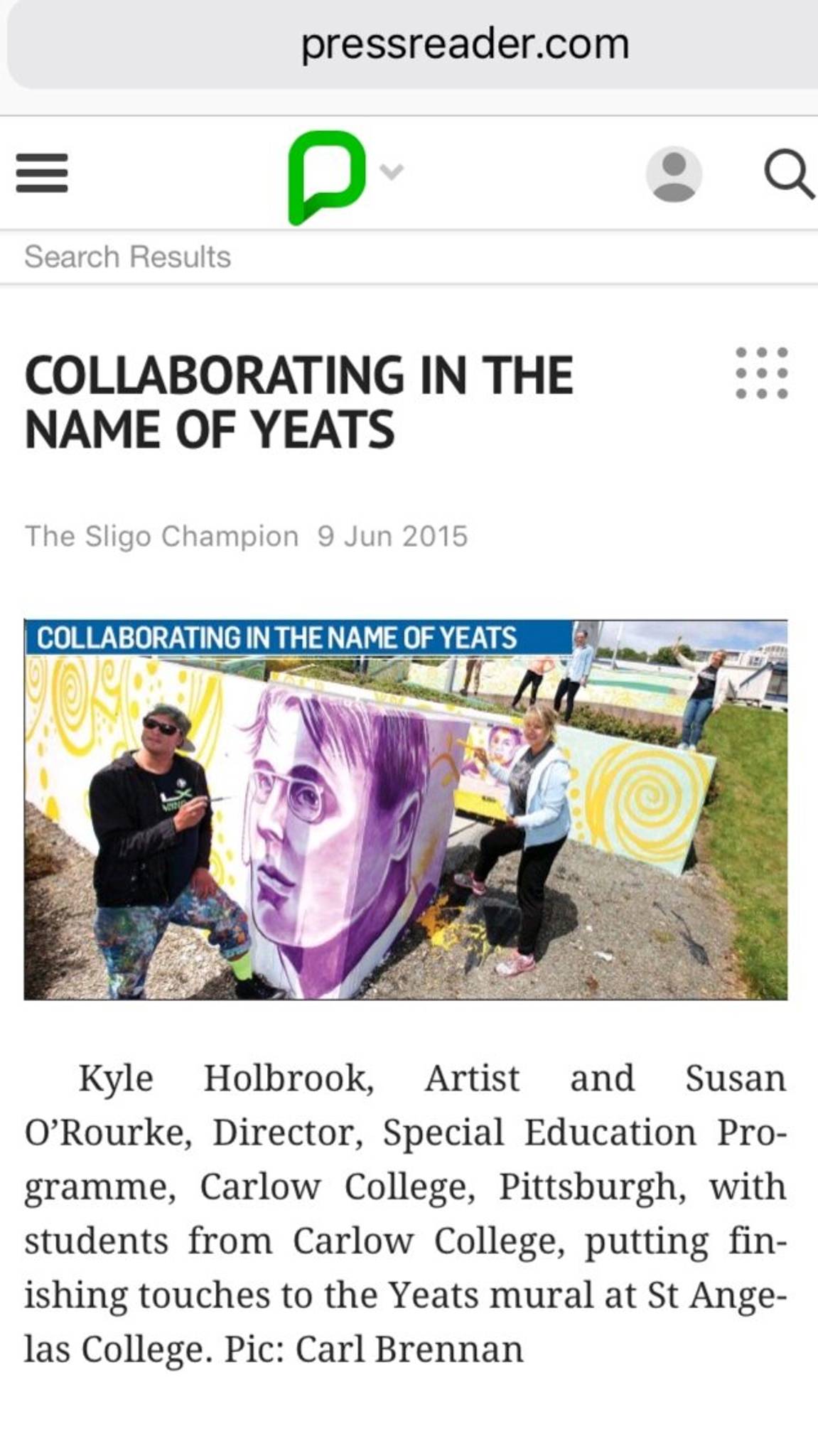 Kyle Holbrook&mdash;100 Years of YEATS