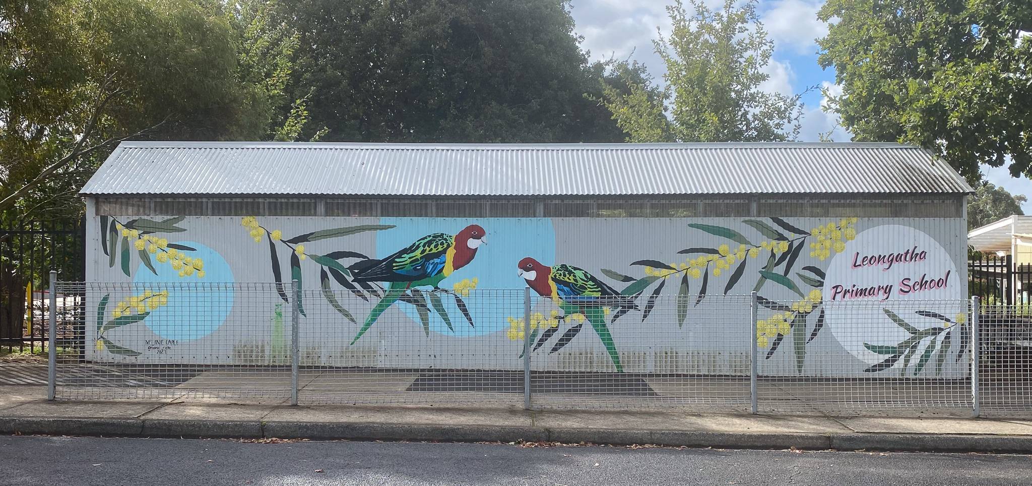 Melanie Caple&mdash;Leongatha Primary School Mural