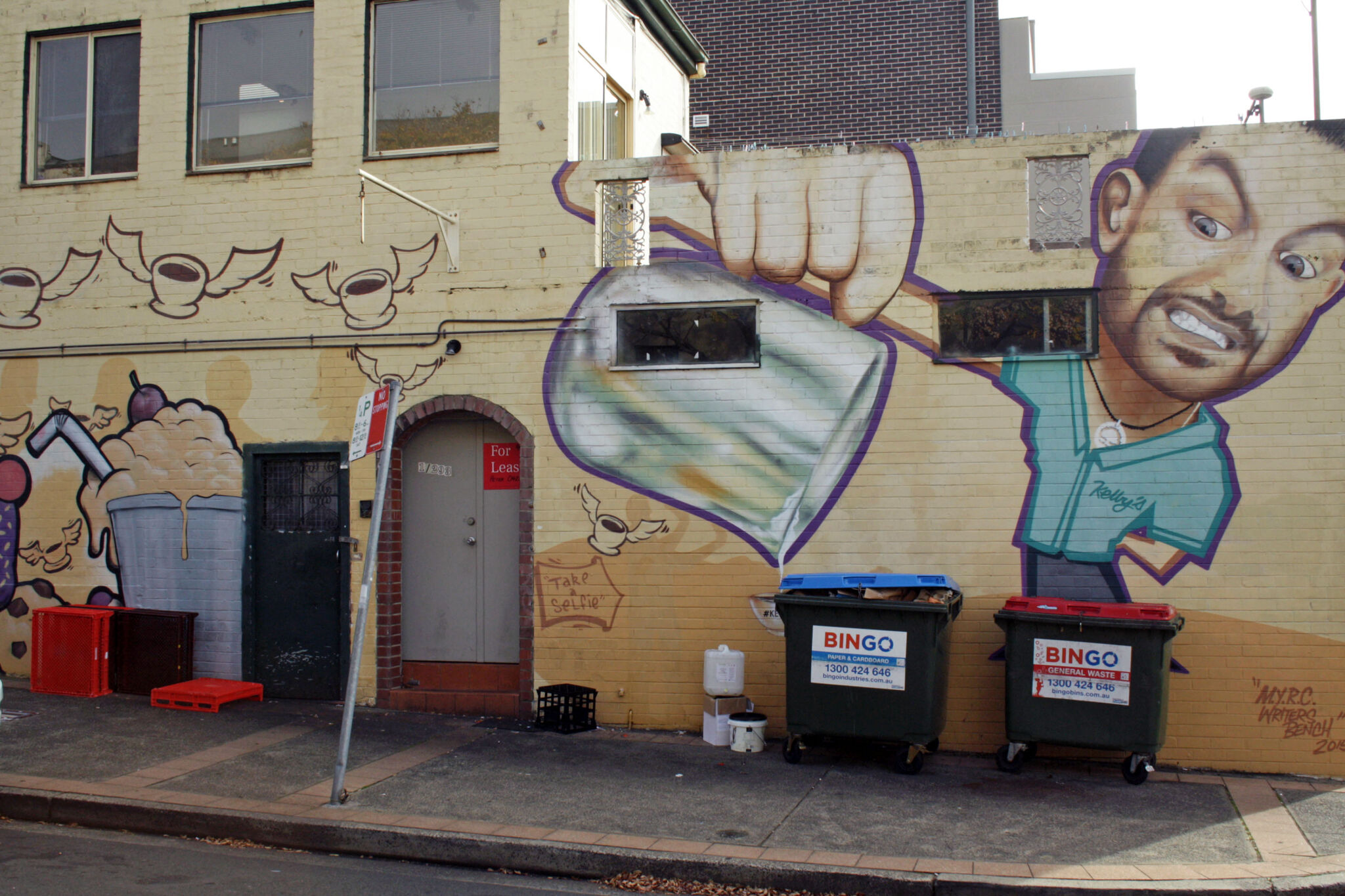 Marrickville Youth Resource Centre&mdash;M.Y.R.C. Writer's Bench