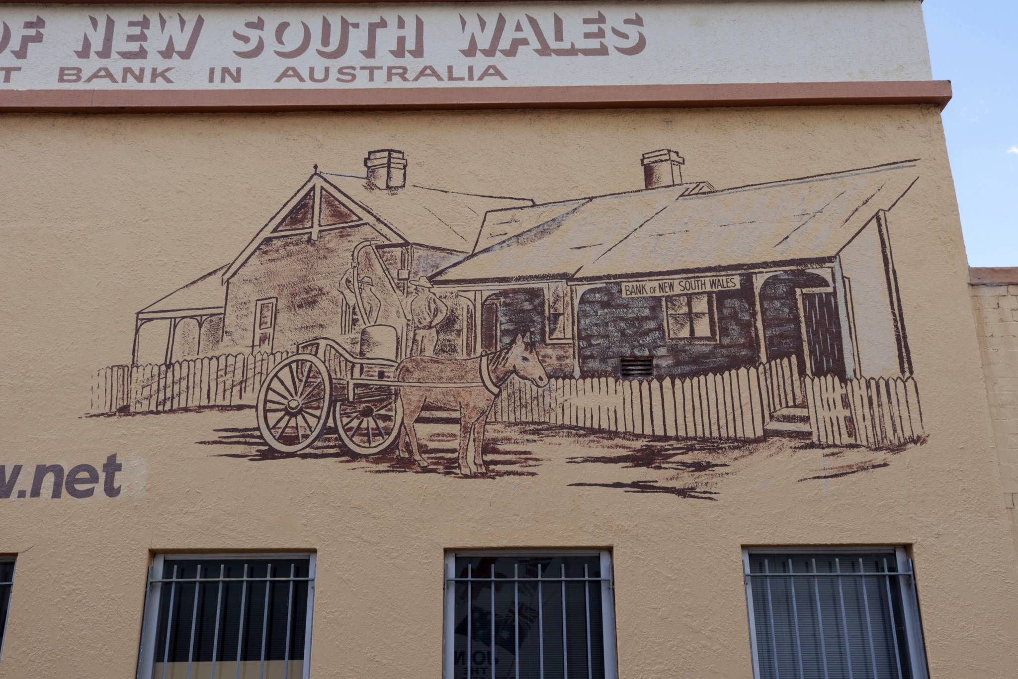 Ron Bidwell&mdash;Original Bank of NSW/The Bank Teller/Gold Buyer's Hut Sofala