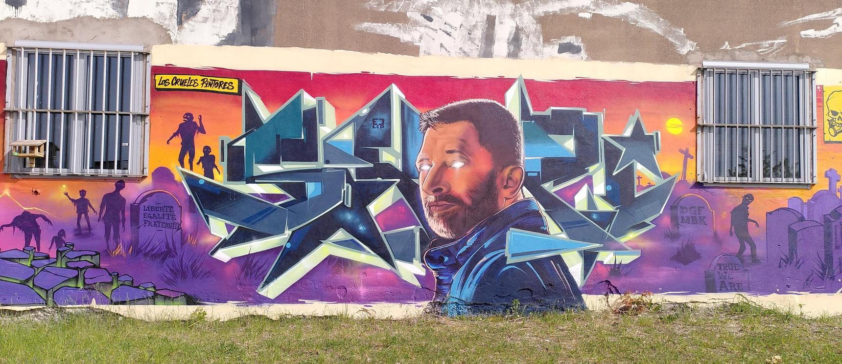 Mahon, Copsa 104 Crew Wildcans, Pisco Logik, Pistone Letters—Macia Zombies Wildcans Wall